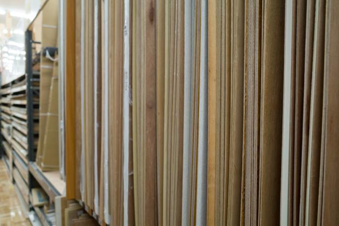 Wood selection area
