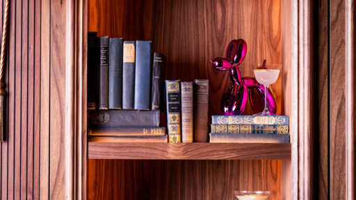 Chasing Rabbits bookshelf