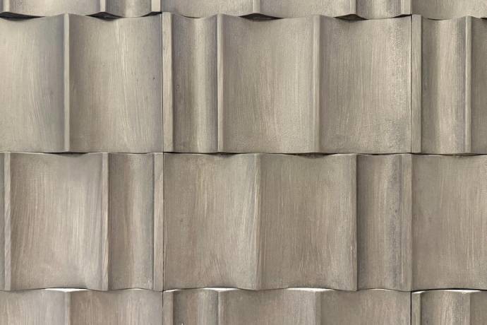 curved wood panels