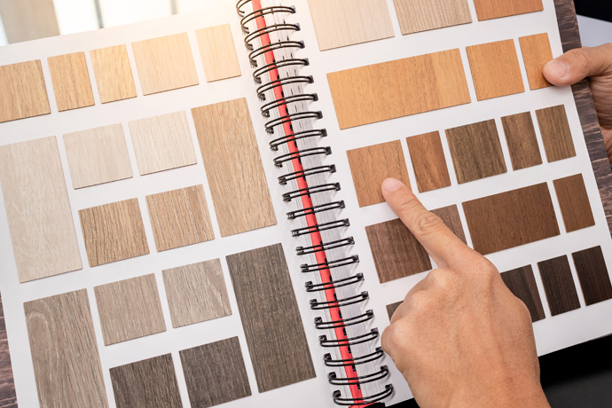 Wood Finish and Texture Palette