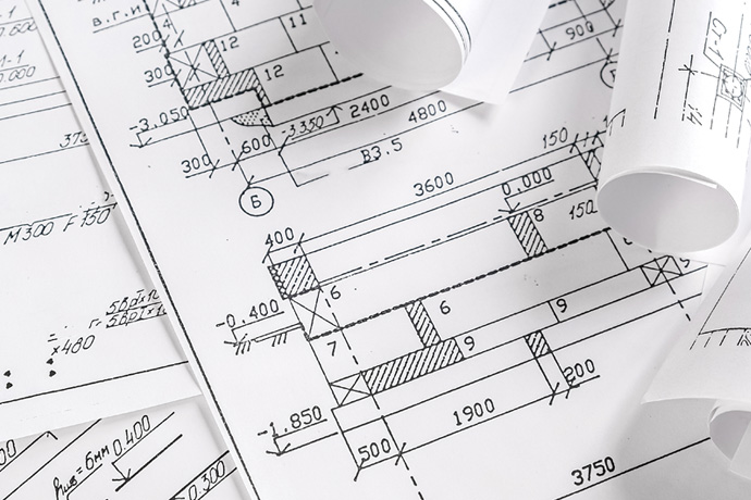 Picture of a blueprint