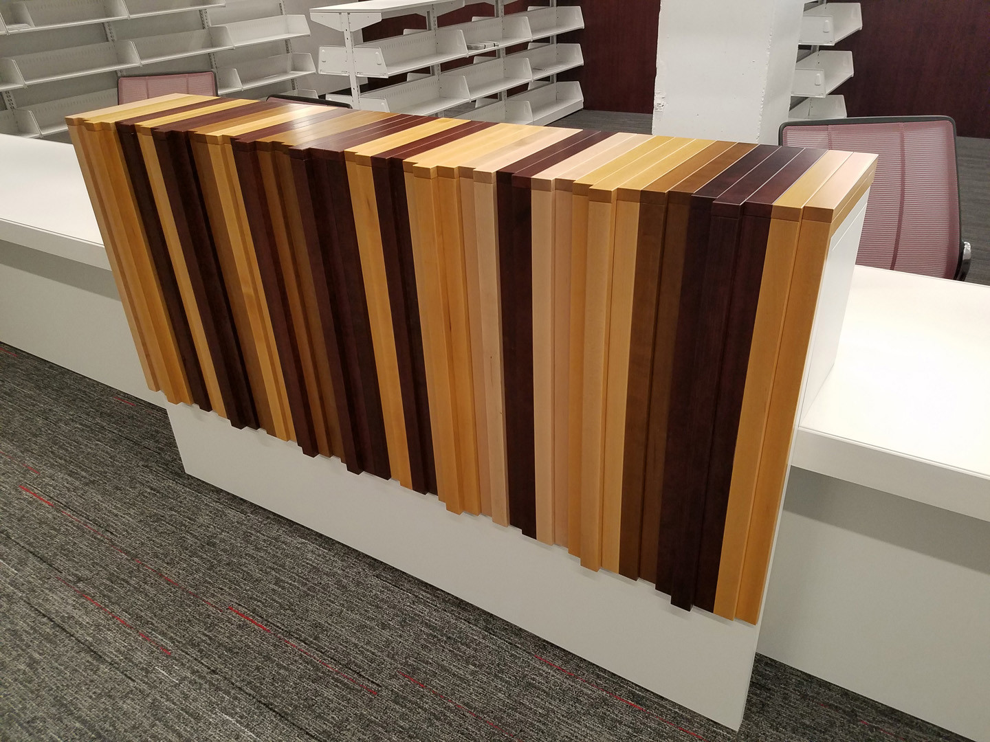 Reception Desk Counter Riser Reception Counter