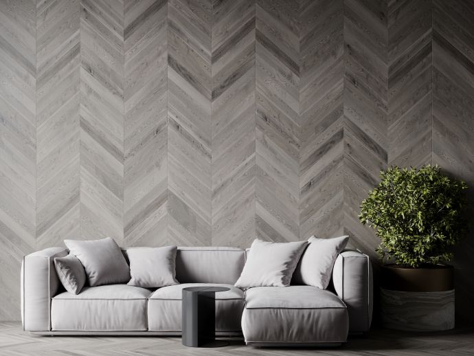 green accent wall